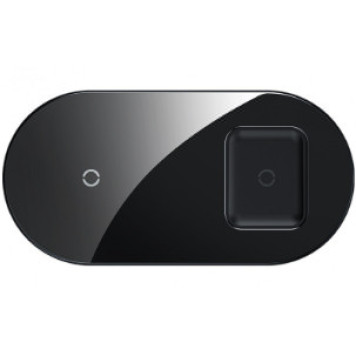 Беспроводное зарядное устройство Baseus Simple 2in1 Wireless Charger [WXJK-01]